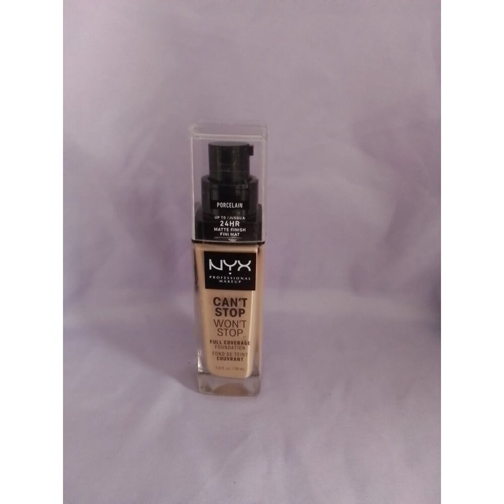 NYX Professional Makeup Can't Stop Won't Stop Full Coverage Foundation Porcelain